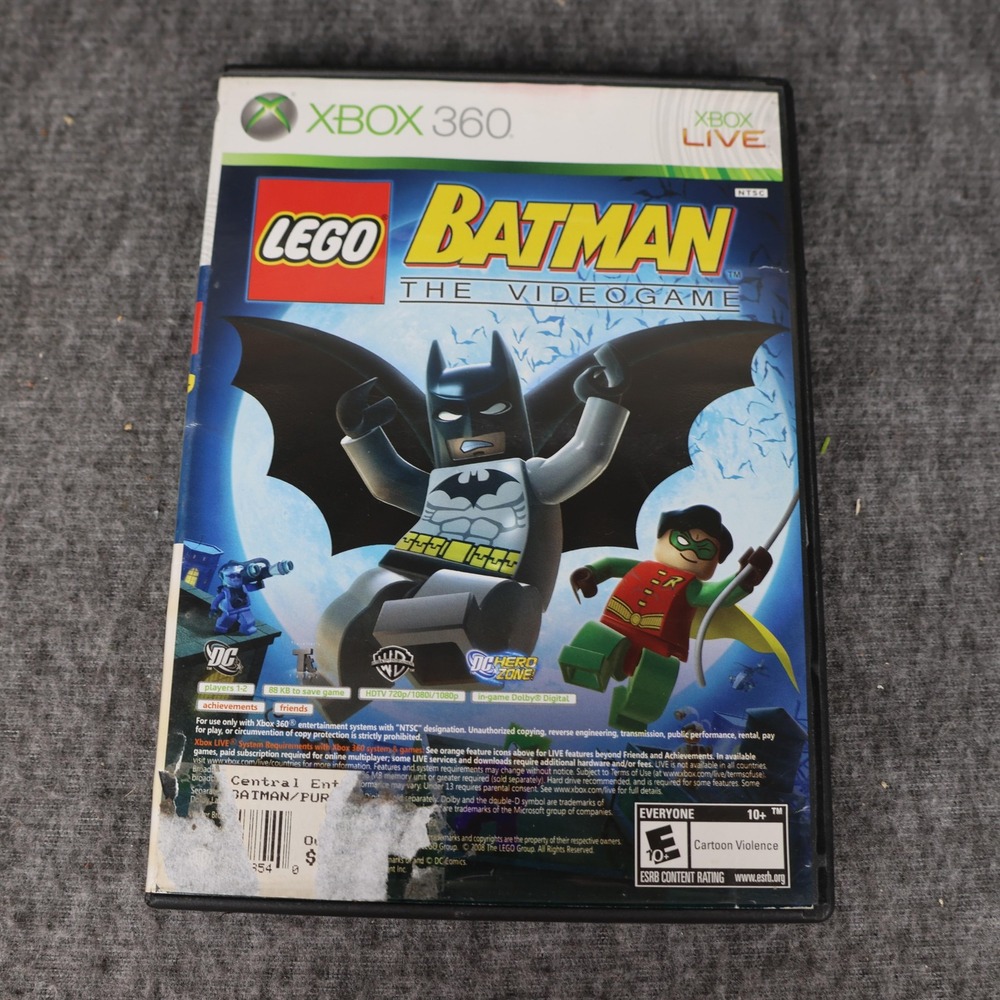 LEGO Batman / Pure Microsoft Xbox 360 Game 2 Disc Pack E10+ Racing Action NTSC